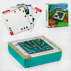 Інтерактивна логічна гра для дітей лабіринт, на платформі, картки