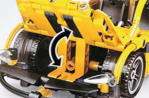 Конструктор автомобіль суперкар Макларен Technic 48007 (472 деталі) жовтий