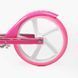 Детский самокат двухколесный Skyper Neon N-24504 колеса 200 мм, ручной тормоз, розовый