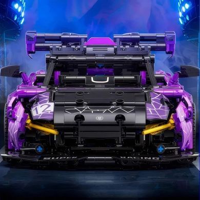 Конструктор машинка McLaren Senna 1227 деталей Technic MY 88314 фиолетовый