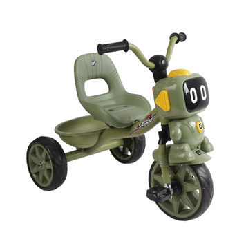 Трехколесный велосипед Best Trike музыкальный, колеса EVA, зеленый