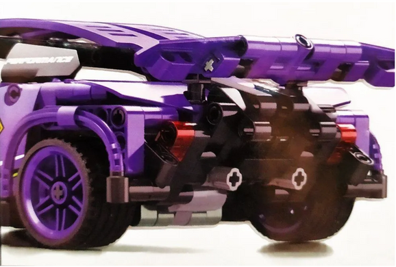 Конструктор суперкар Ламборгіні Technic 48010 (570 деталей) фіолетовий