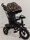 Детский велосипед триколісний з батьківською ручкою Best Trike музичний надувні колеса usb