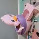 Дитячий горщик Каченя Bimbo ВМ-23510 для дівчинки (м'яке сидіння, знімний лоток, щіточка) рожевий