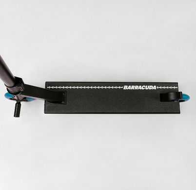 Трюковой самокат барракуда Best Scooter колеса 110 мм Пеги HIC-система Чёрно-синий