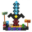 Магнитный конструктор Minecraft алмазный меч 80 магнитных блоков Dream World LZCK 098