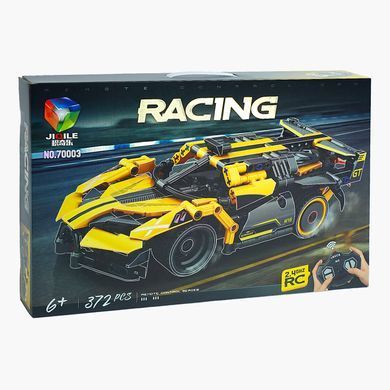 Конструктор автомобіль Бугатті на радіокеруванні 372 деталі Technic жовта