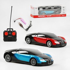Игрушечная машина Bugatti Veyron на пульте управления, масштаб 1:16, 2 цвета