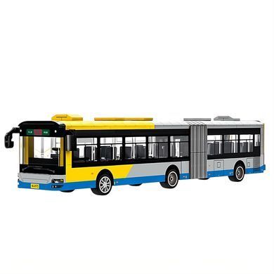 Конструктор городской автобус гармошка Intercity Bus 415 деталей 4973