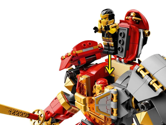 Конструктор Ніндзяго Кам'яний робот вогню Ninjago 11555 (998