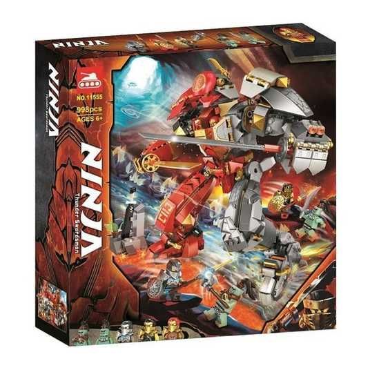 Конструктор Ніндзяго Кам'яний робот вогню Ninjago 11555 (998