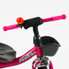 Велосипед триколісний дитячий рожевий Best Trike, колеса піна EVA, дзвінок