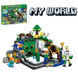 Конструктор Майнкрафт шахта крипера 642 деталей My World 6661