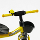 Триколісний велосипед дитячий жовтий Best Trike, колеса піна EVA, дзвінок