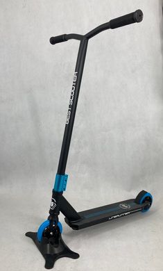 Трюковой самокат Best Scooter LineRunner черно-синий колеса 110 мм Пеги HIC-система