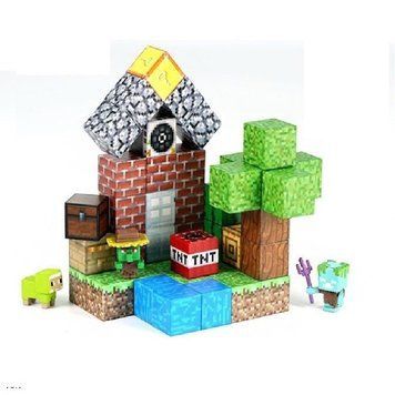 Конструктор магнітний minecraft 46 кубики магнітні блоки Dream World LZCK 052