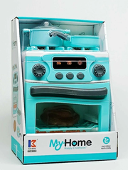 Ігрова дитяча плита з духовкою,  звук, підсвічування, аксесуари