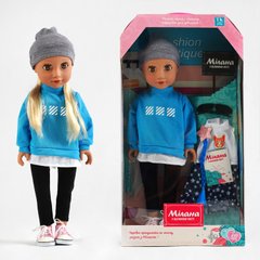 Кукла Милана в спортивной одежде озвучка на украинском языке 100 фраз, аксессуары высота 44 см