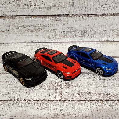 Іграшка машина Ford Mustang Roush металева 1:32 інерція, світло, звук, 3 кольори Auto Expert